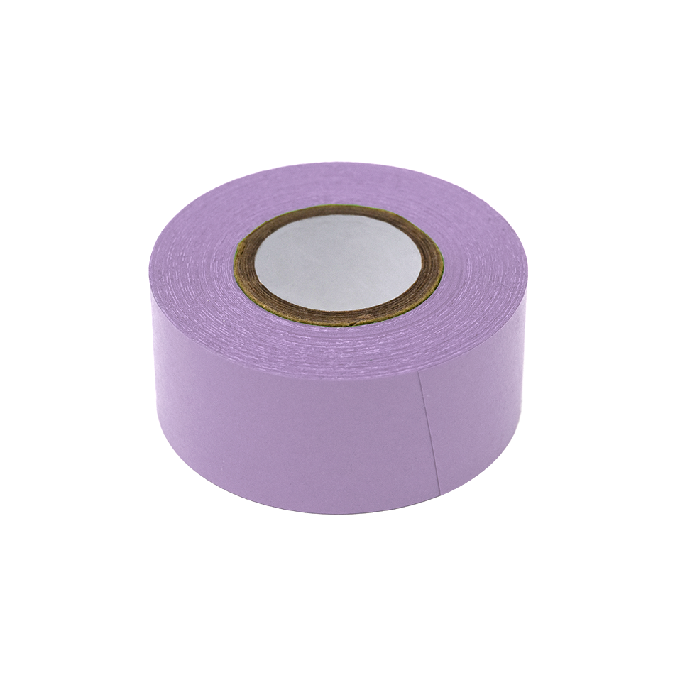 Globe Scientific Labeling Tape, 1" x 500" per Roll, 3 Rolls/Box, Violet  